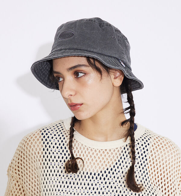 Rouge vif「【DICKIES/ディッキーズ】コットンバケットハット/コットン/バケハ/ヴィン」|その他|ブラック