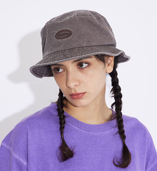 Rouge vif「【DICKIES/ディッキーズ】コットンバケットハット/コットン/バケハ/ヴィン」|その他|ブラウン