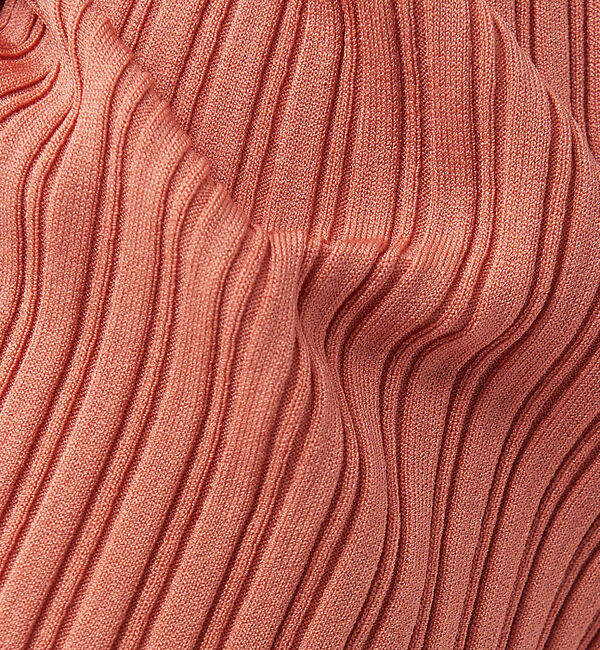 qualite「【WEB・一部店舗限定】《セットアップ対応》リブニットワイドパンツ」|その他|