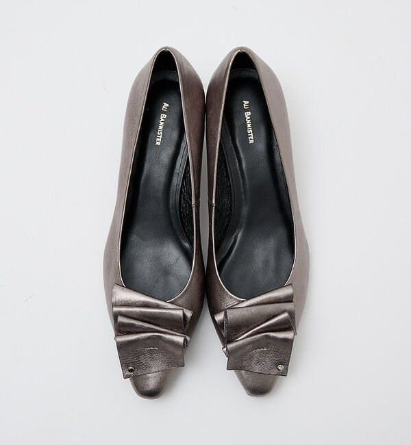 AU BANNISTER「ドレープパンプス」|パンプス|