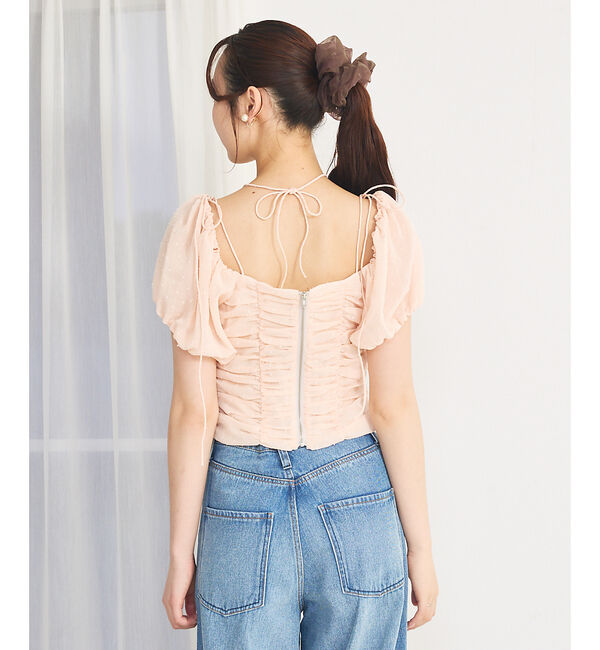 SELFIST「3WAYオフショルギャザーブラウス」|シャツ・ブラウス|