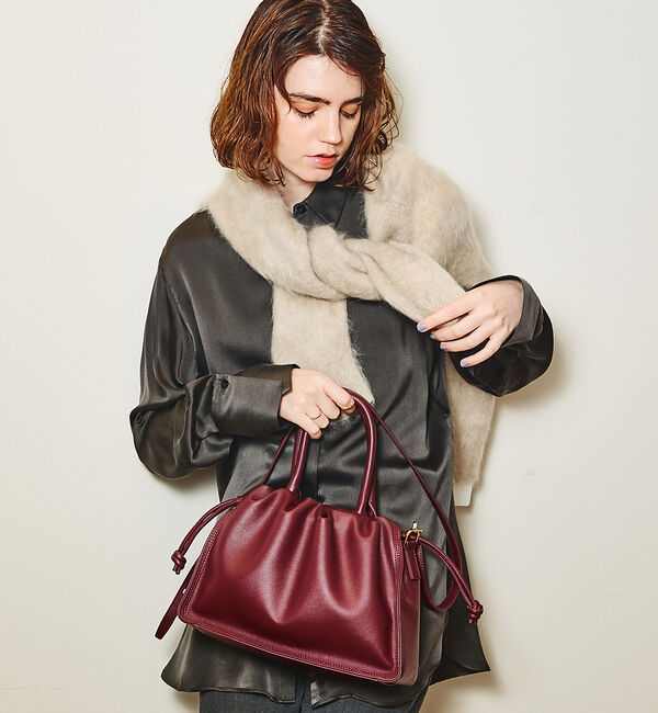 LOWELL things「【VERY掲載】Poche/ドローストリングトートミニ」|ショルダー・メッセンジャー|