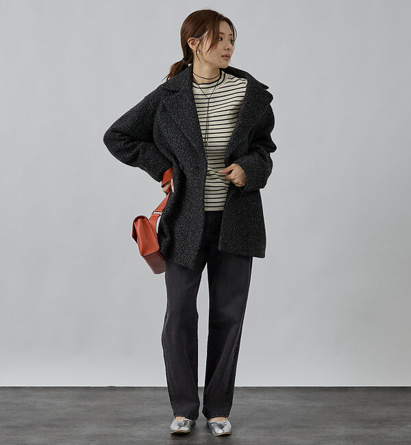 abahouse mavie「ストレッチストレートデニム」|デニム|