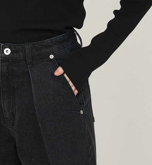 abahouse mavie「タックデニム」|デニム|