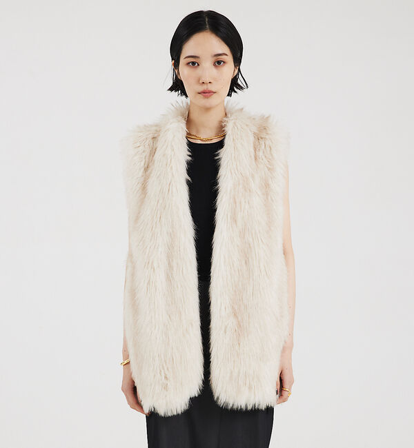 The Store by C' 「【COCUCA】エコファーベスト」|ダウンベスト・ベスト|