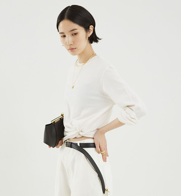 The Store by C' 「【AGOLDE】RUNA TEE／ロングスリーブカットソー」|Tシャツ・カットソー|