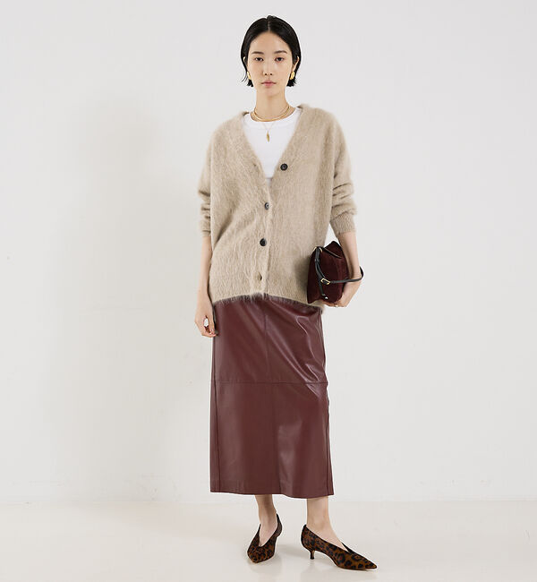 The Store by C' 「【COCUCA】カシミヤファーカーディガン」|カーディガン|