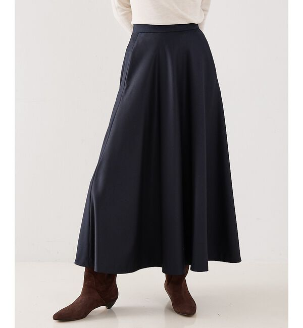 The Store by C' 「【COCUCA】フレアスカート」|スカート|ダークネイビー