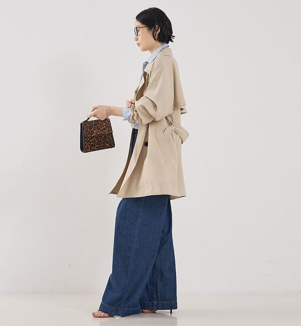 The Store by C' 「【COCUCA】ショートトレンチコート」|トレンチコート|