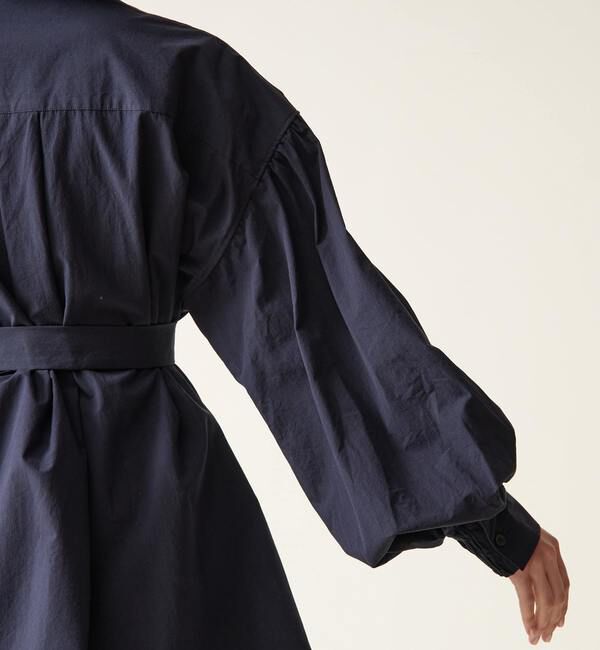 TIARA「ギャザースリーブシャツ」|シャツ・ブラウス|