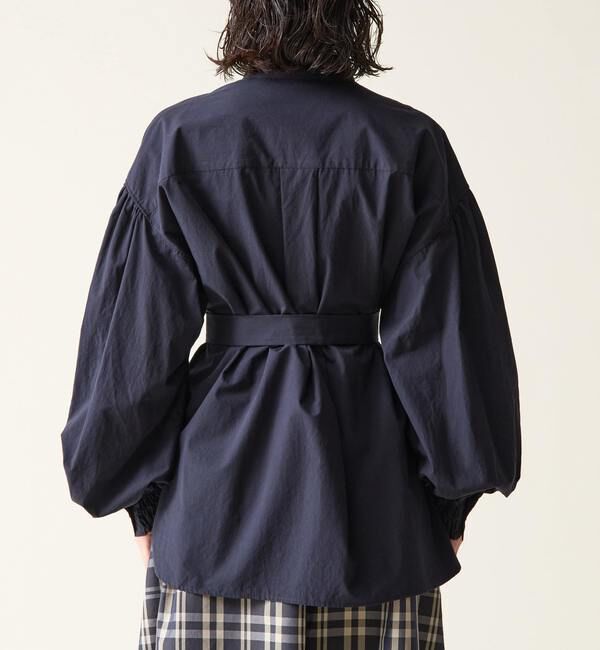 TIARA「ギャザースリーブシャツ」|シャツ・ブラウス|