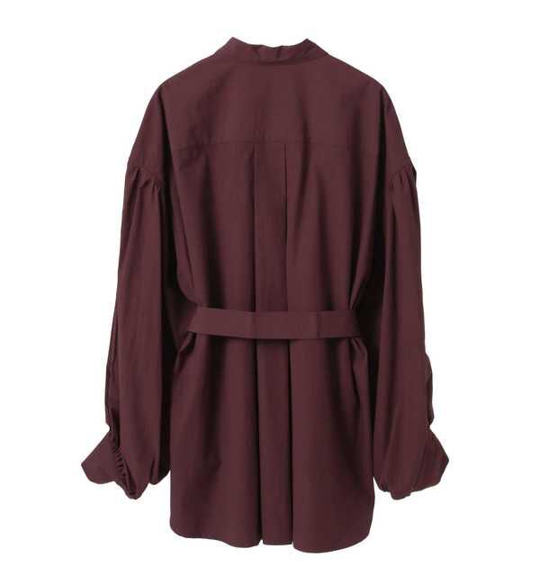 TIARA「ギャザースリーブシャツ」|シャツ・ブラウス|