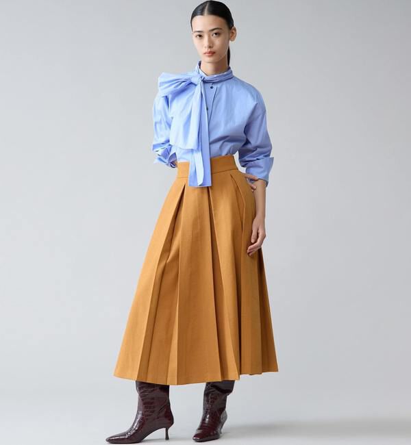 TIARA「カルゼタックフレアスカート」|スカート|