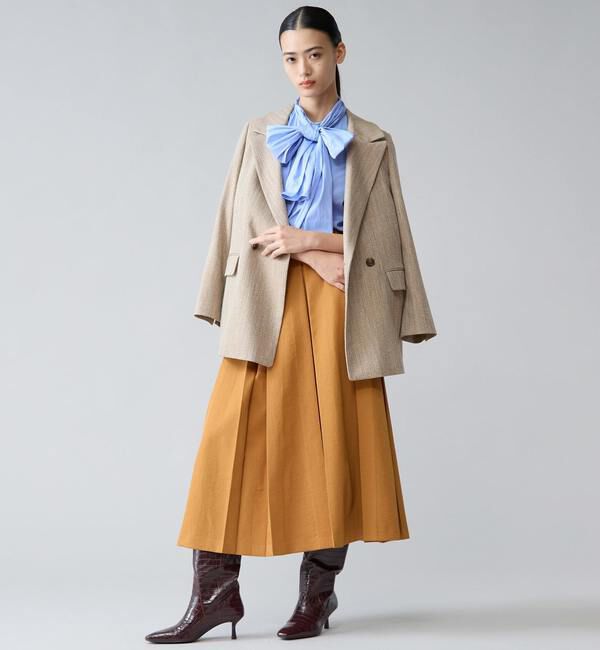 TIARA「カルゼタックフレアスカート」|スカート|