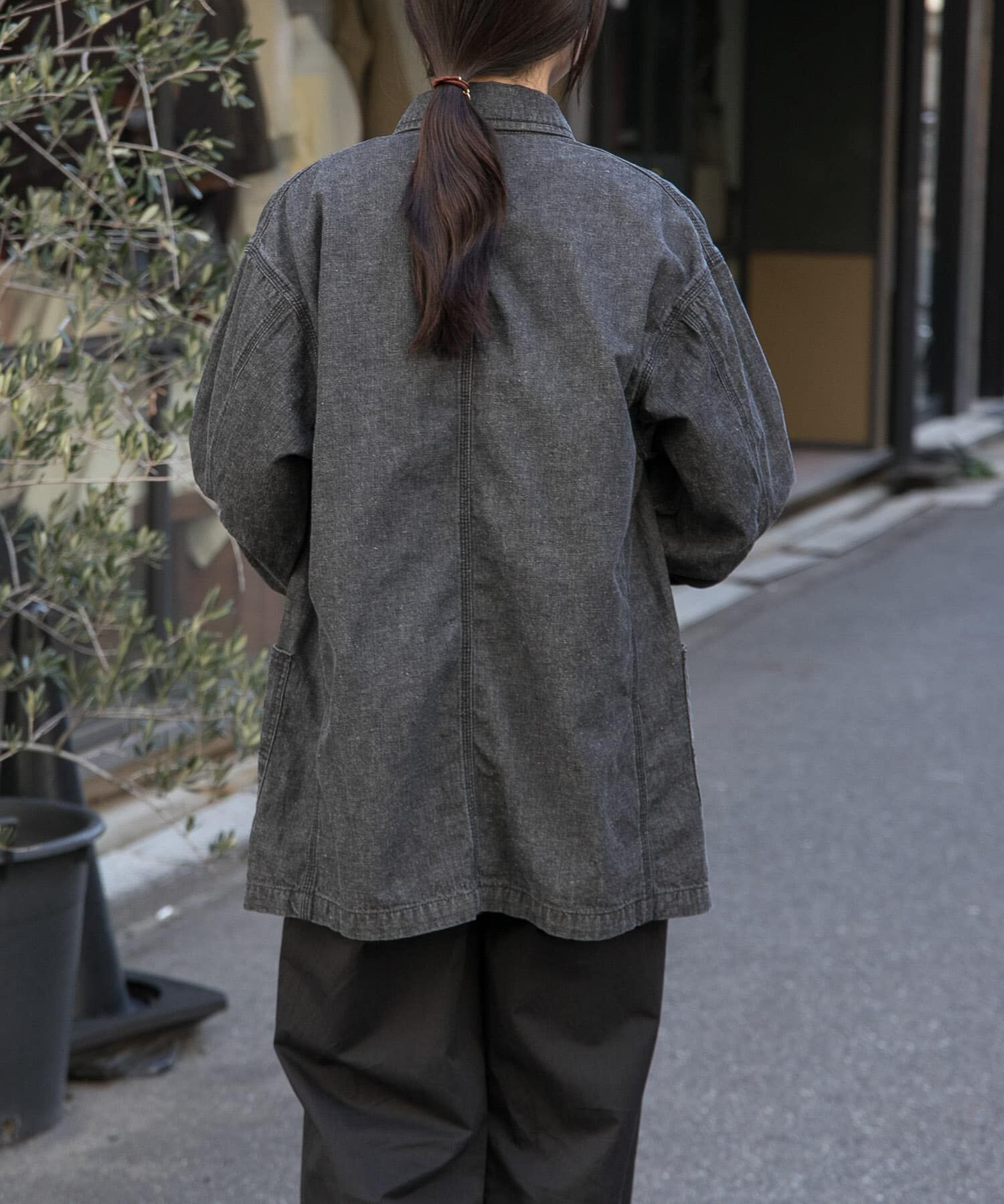 URBAN RESEARCH DOORS「FORK&SPOON　綿麻デニムカバーオール」|その他|