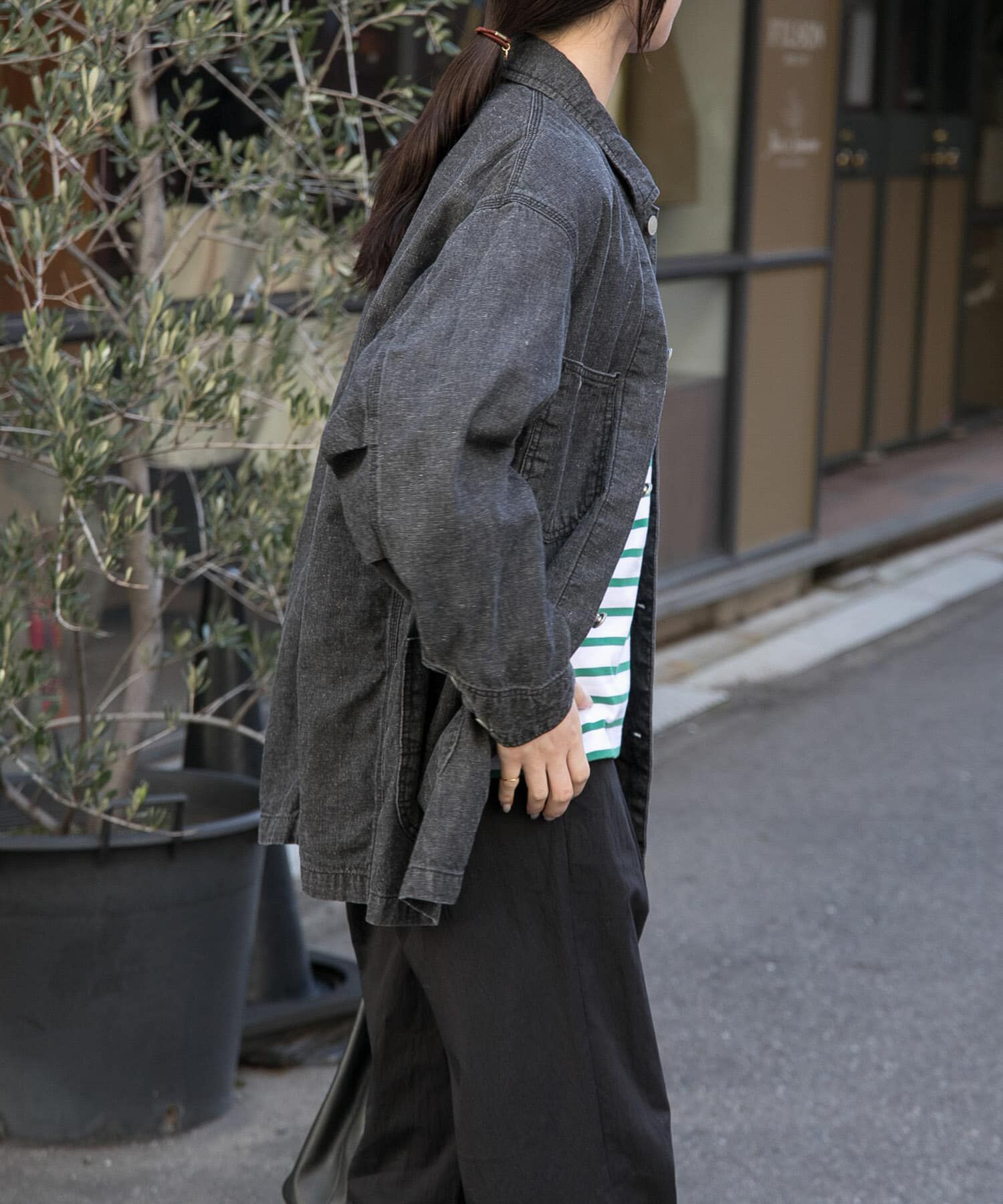 URBAN RESEARCH DOORS「FORK&SPOON　綿麻デニムカバーオール」|その他|