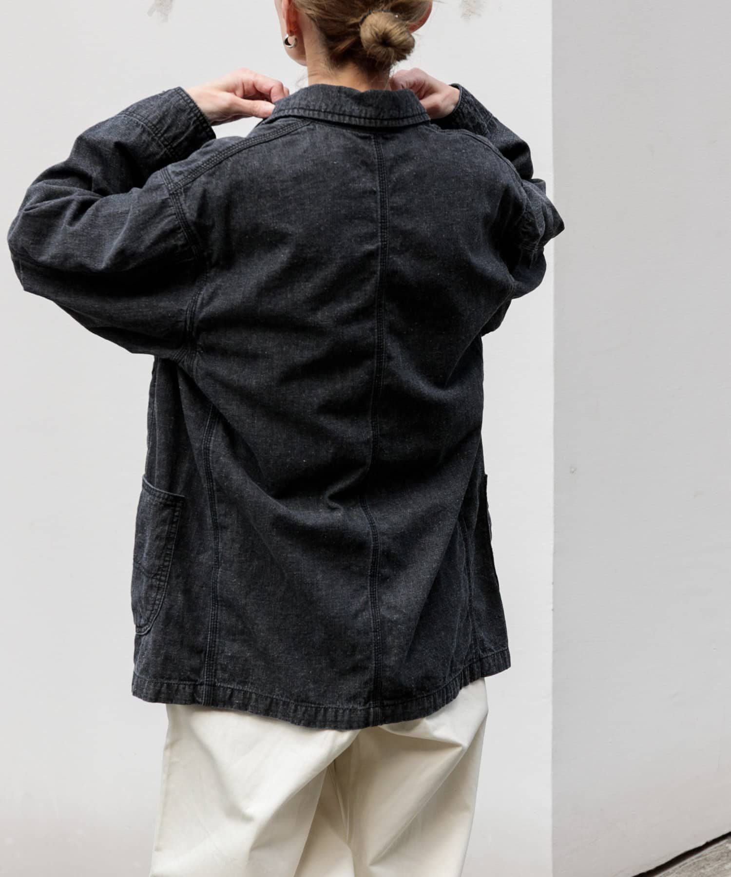 URBAN RESEARCH DOORS「FORK&SPOON　綿麻デニムカバーオール」|その他|