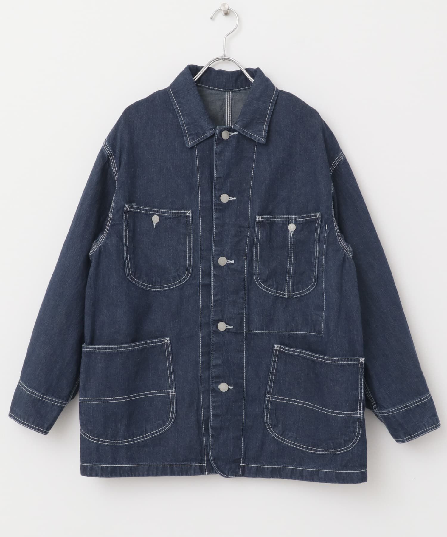 URBAN RESEARCH DOORS「FORK&SPOON　綿麻デニムカバーオール」|その他|