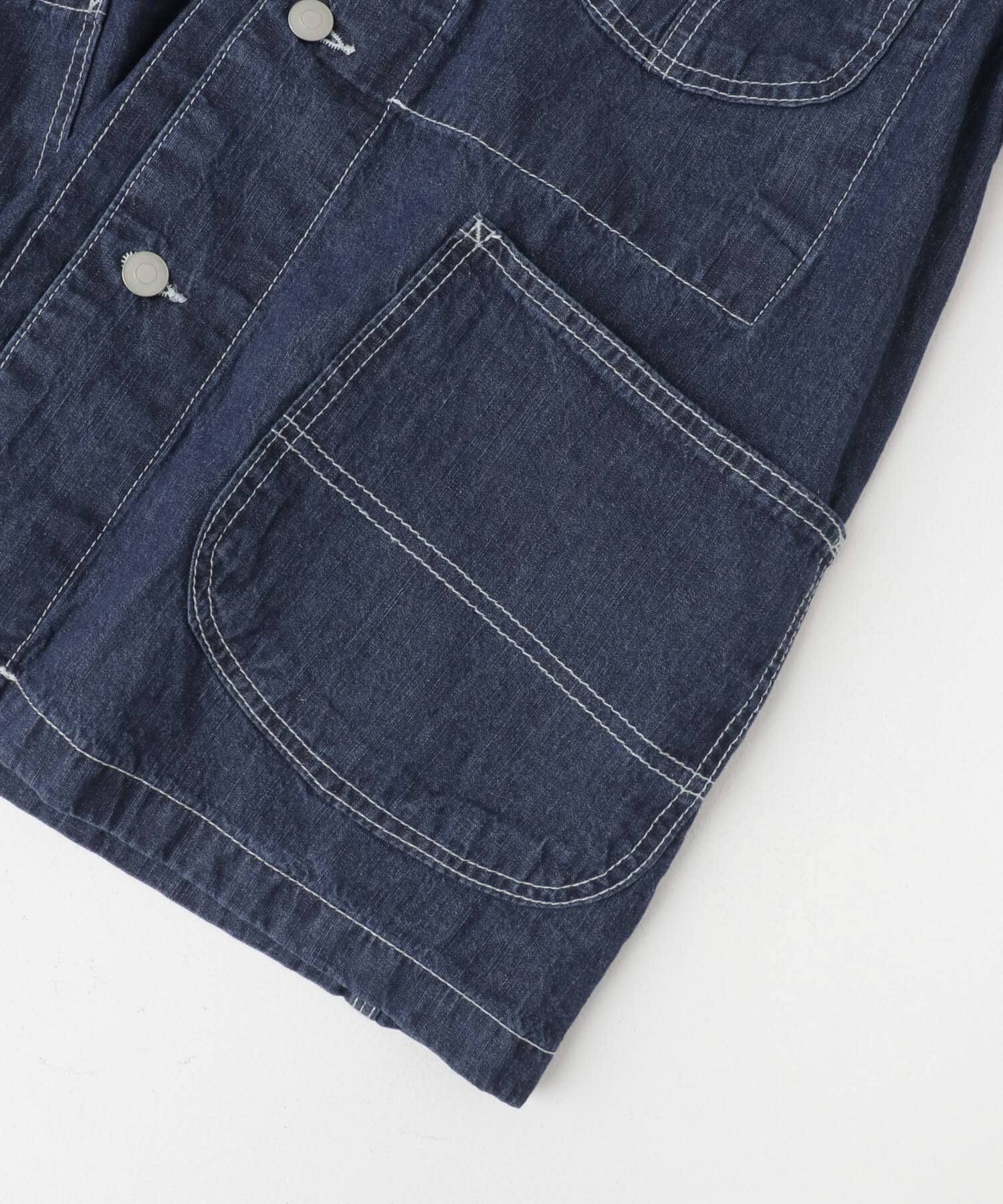 URBAN RESEARCH DOORS「FORK&SPOON　綿麻デニムカバーオール」|その他|