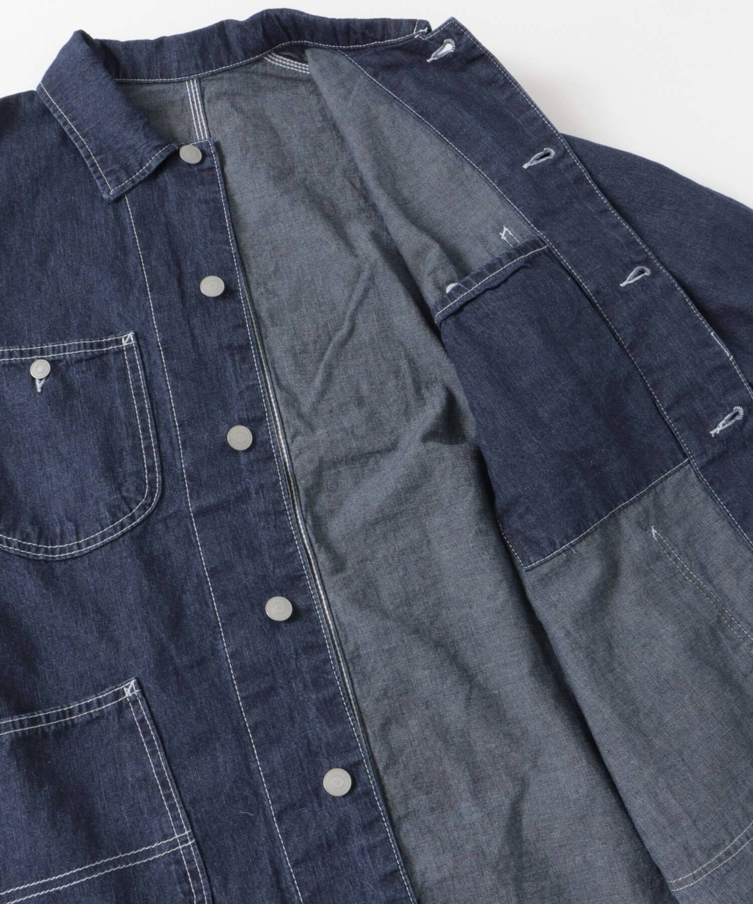 URBAN RESEARCH DOORS「FORK&SPOON　綿麻デニムカバーオール」|その他|