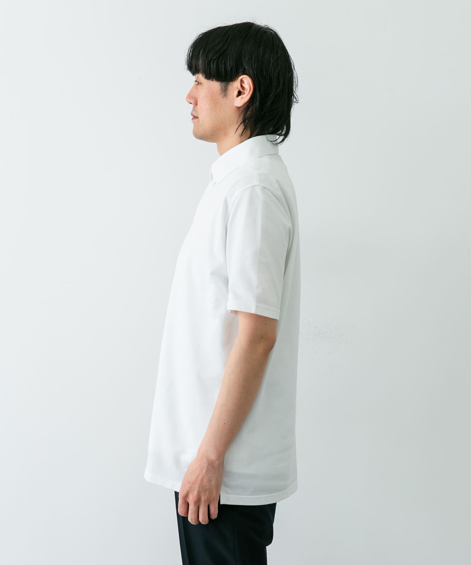 URBAN RESEARCH DOORS「『吸水速乾』LIFE STYLE TAILOR　ボタンダウン半袖プルオーバー」|シャツ・ブラウス|