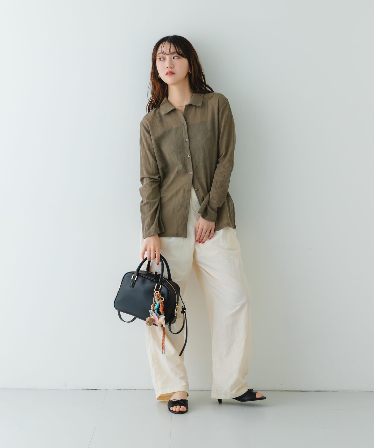 RODE SKO「チャームセットボストンバッグ」|ボストンバッグ|