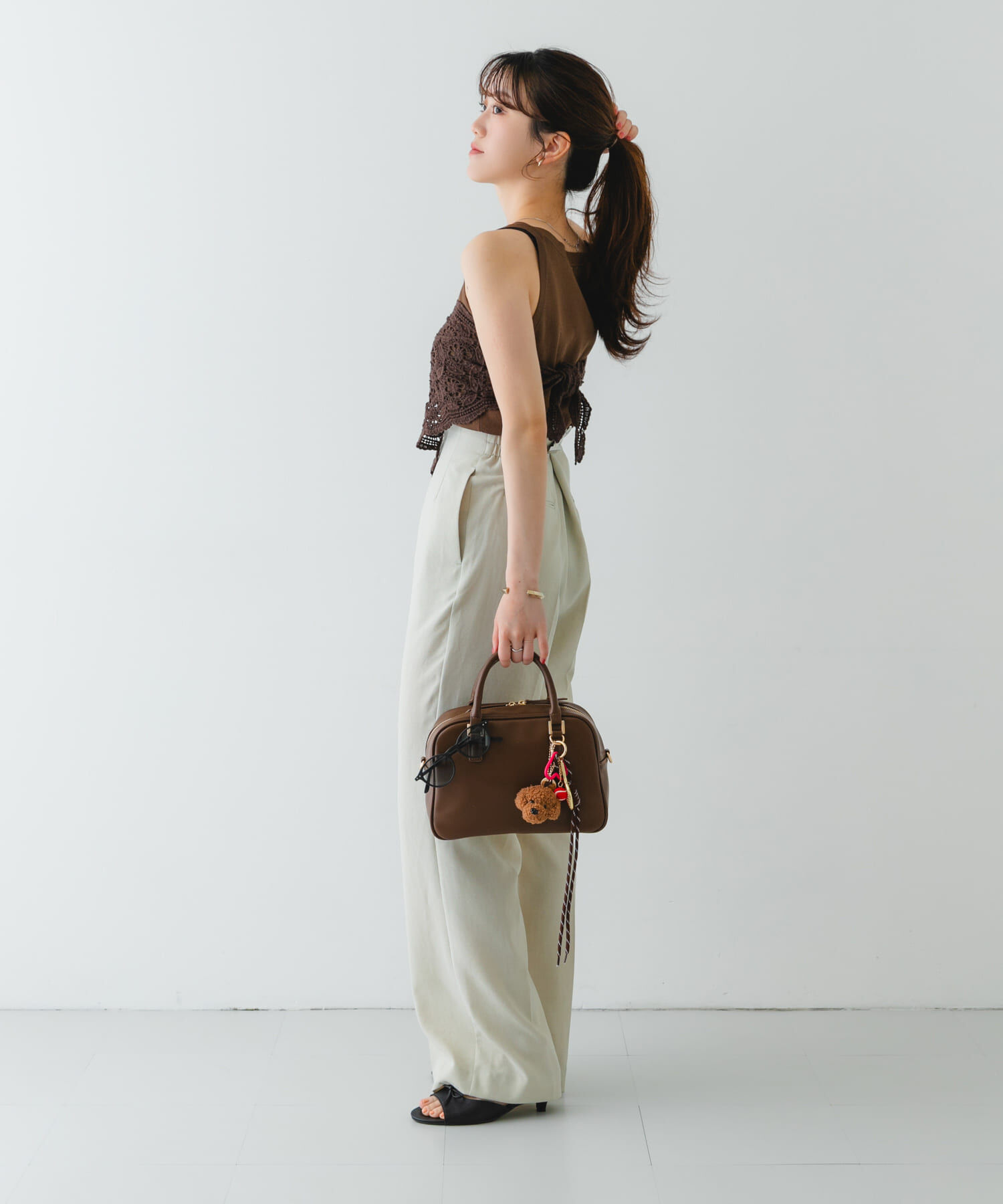 RODE SKO「チャームセットボストンバッグ」|ボストンバッグ|