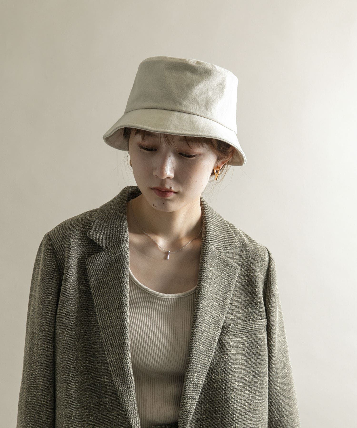 SMELLY「ツイルコットンバケットハット」|ハット|