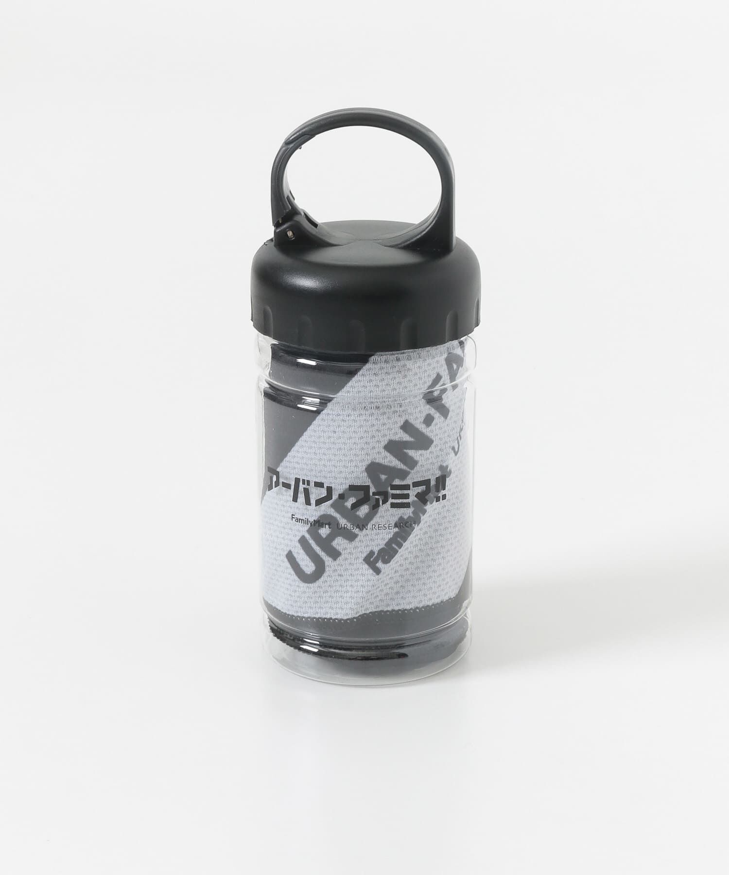 URBAN RESEARCH「アーバン・ファミマ!!　アーバンファミマ冷感タオル」|タオル|ブラック