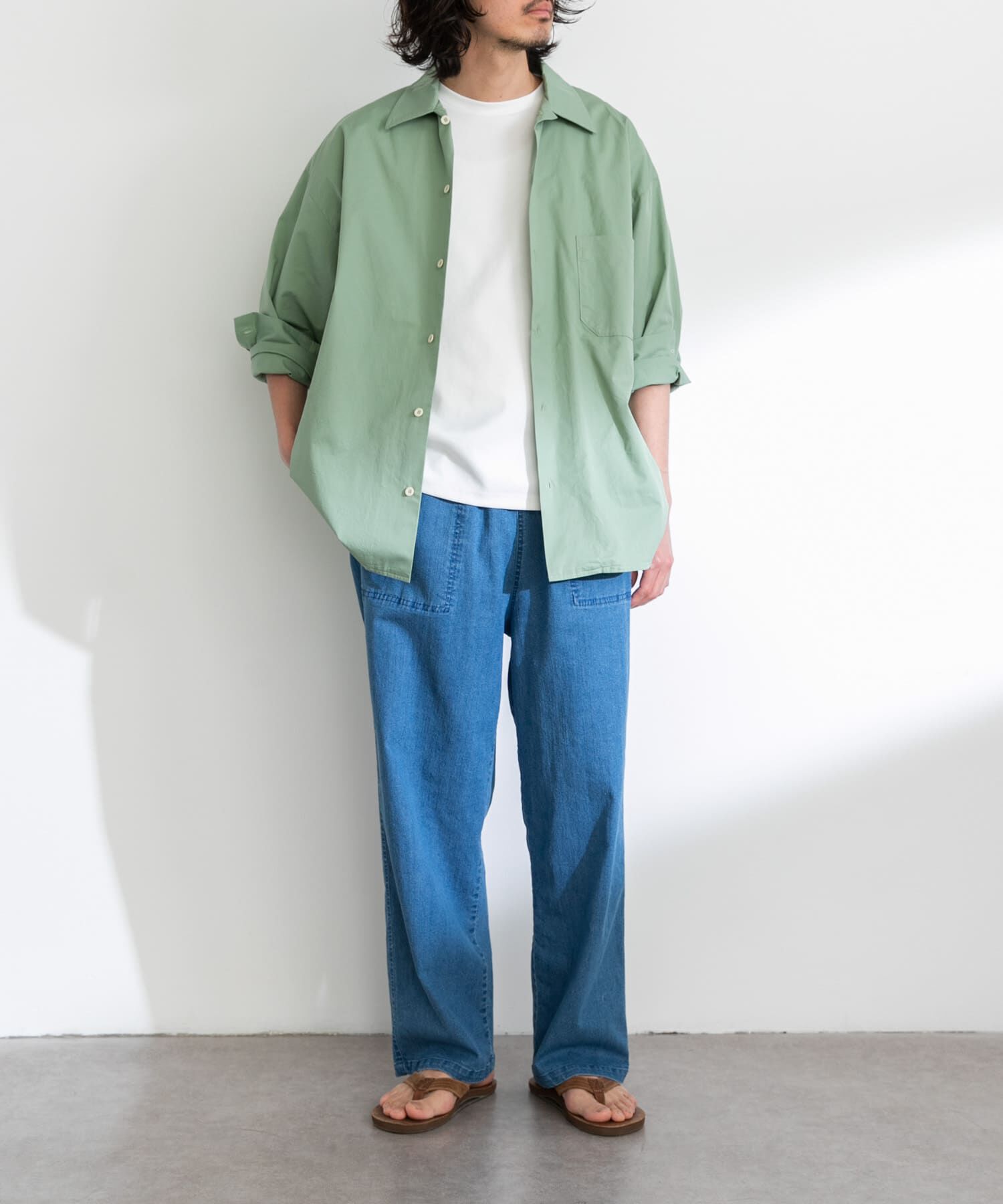 Sonny Label 「接触冷感デニムイージーパンツ」|その他|