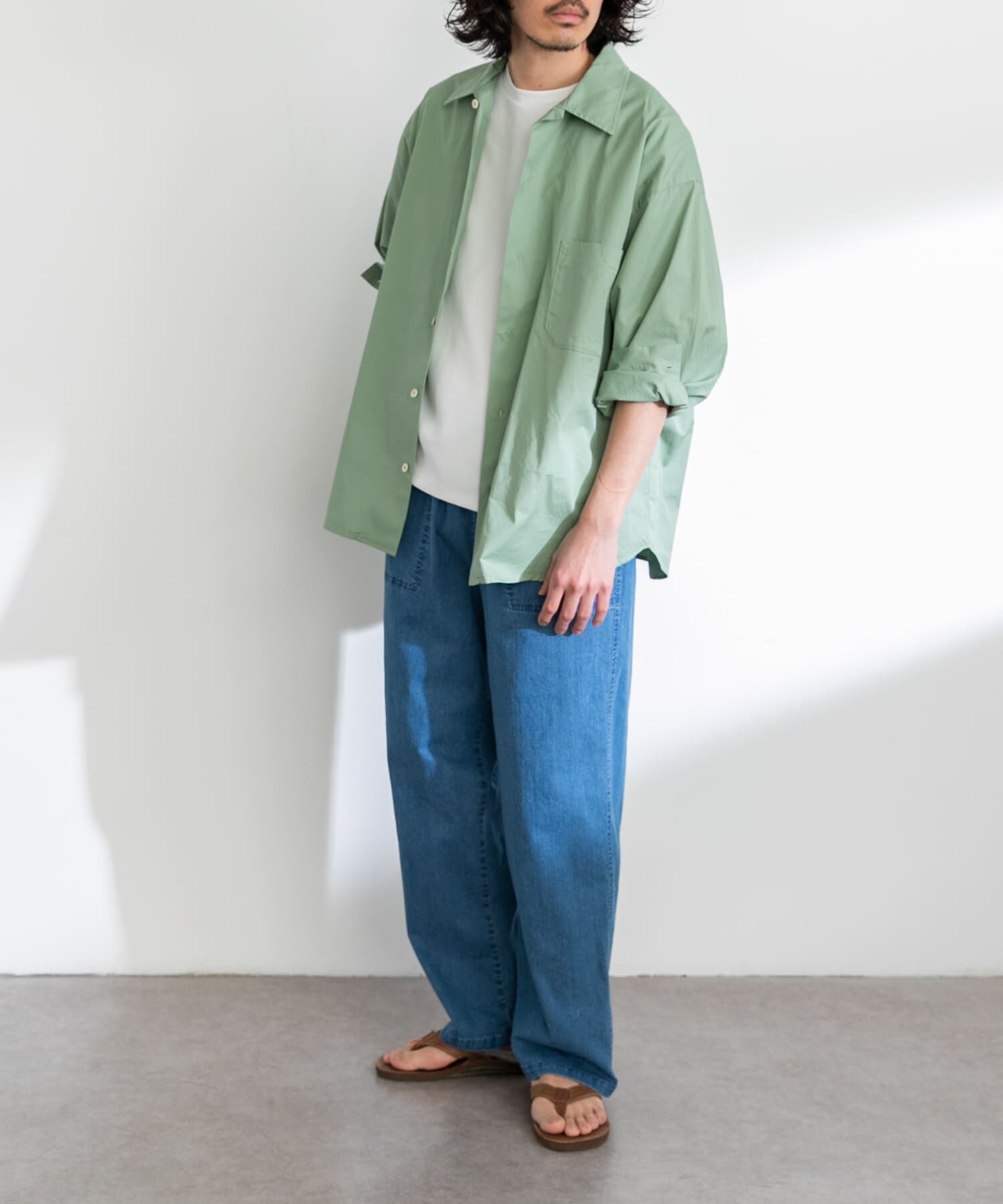 Sonny Label 「接触冷感デニムイージーパンツ」|その他|