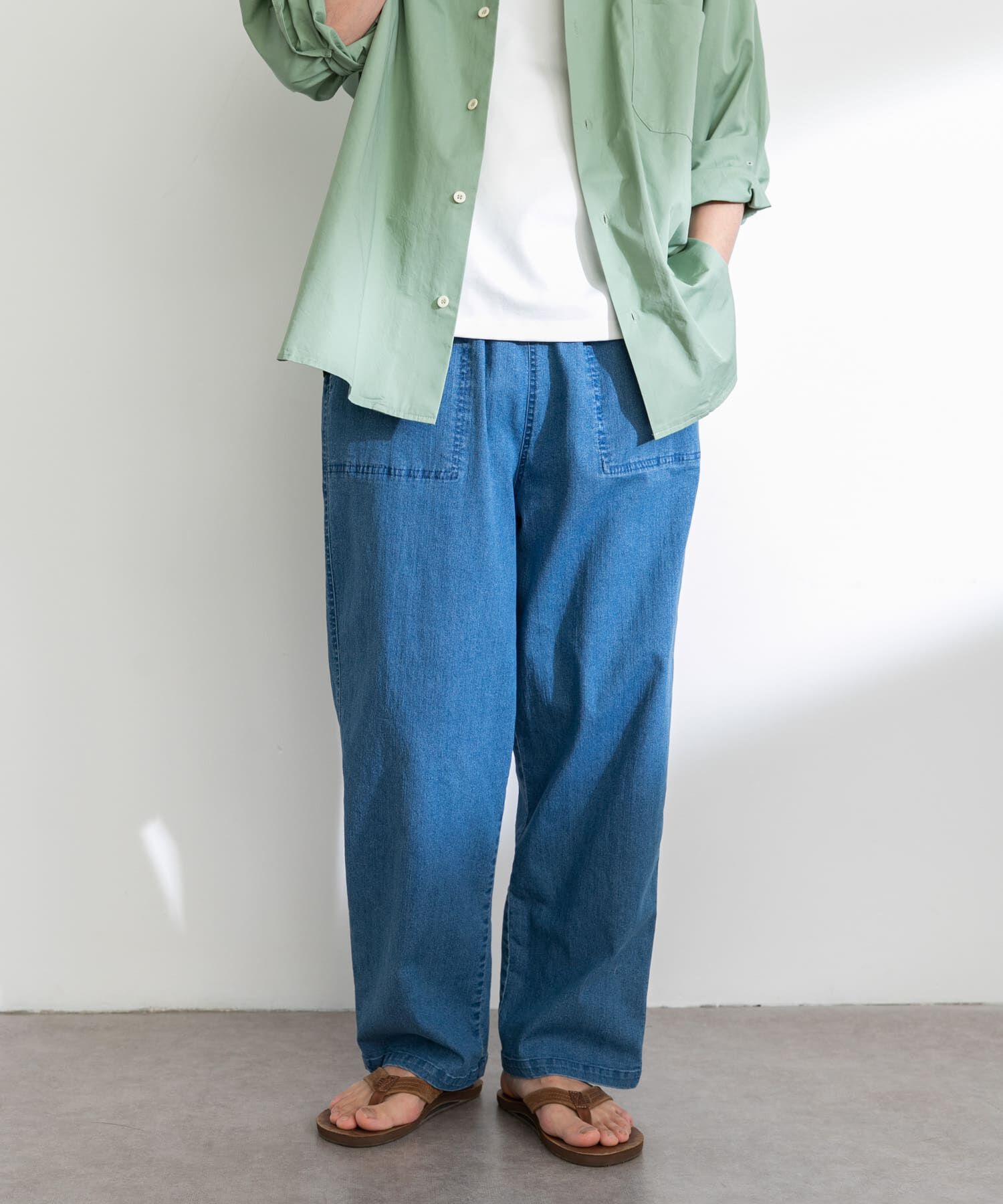 Sonny Label 「接触冷感デニムイージーパンツ」|その他|