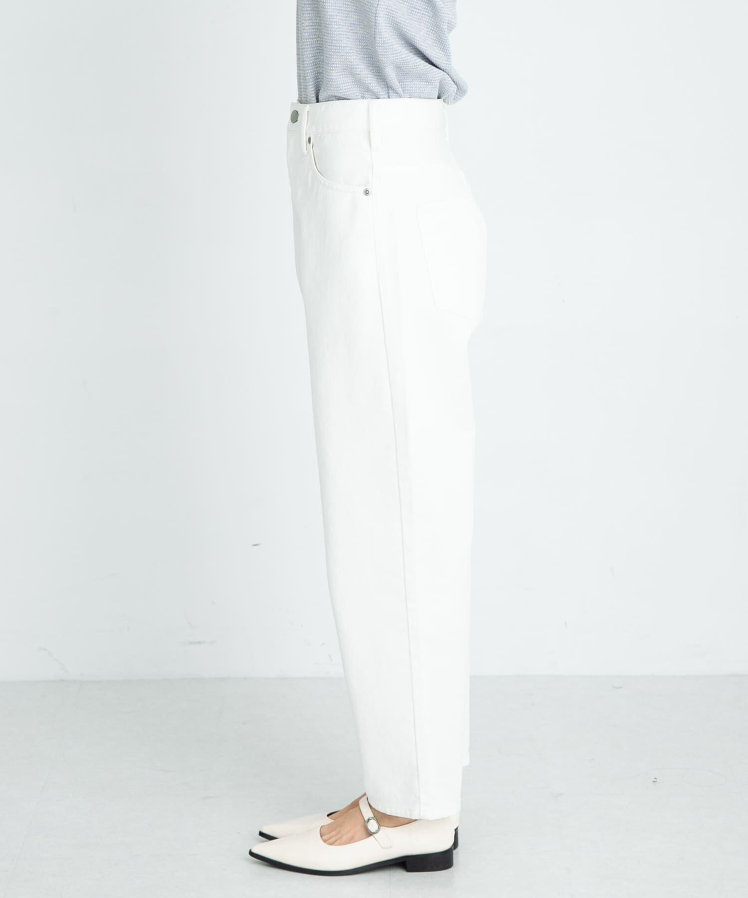 Sonny Label 「『34サイズ/低身長向けも展開』ワイドテーパードデニム」|デニム|