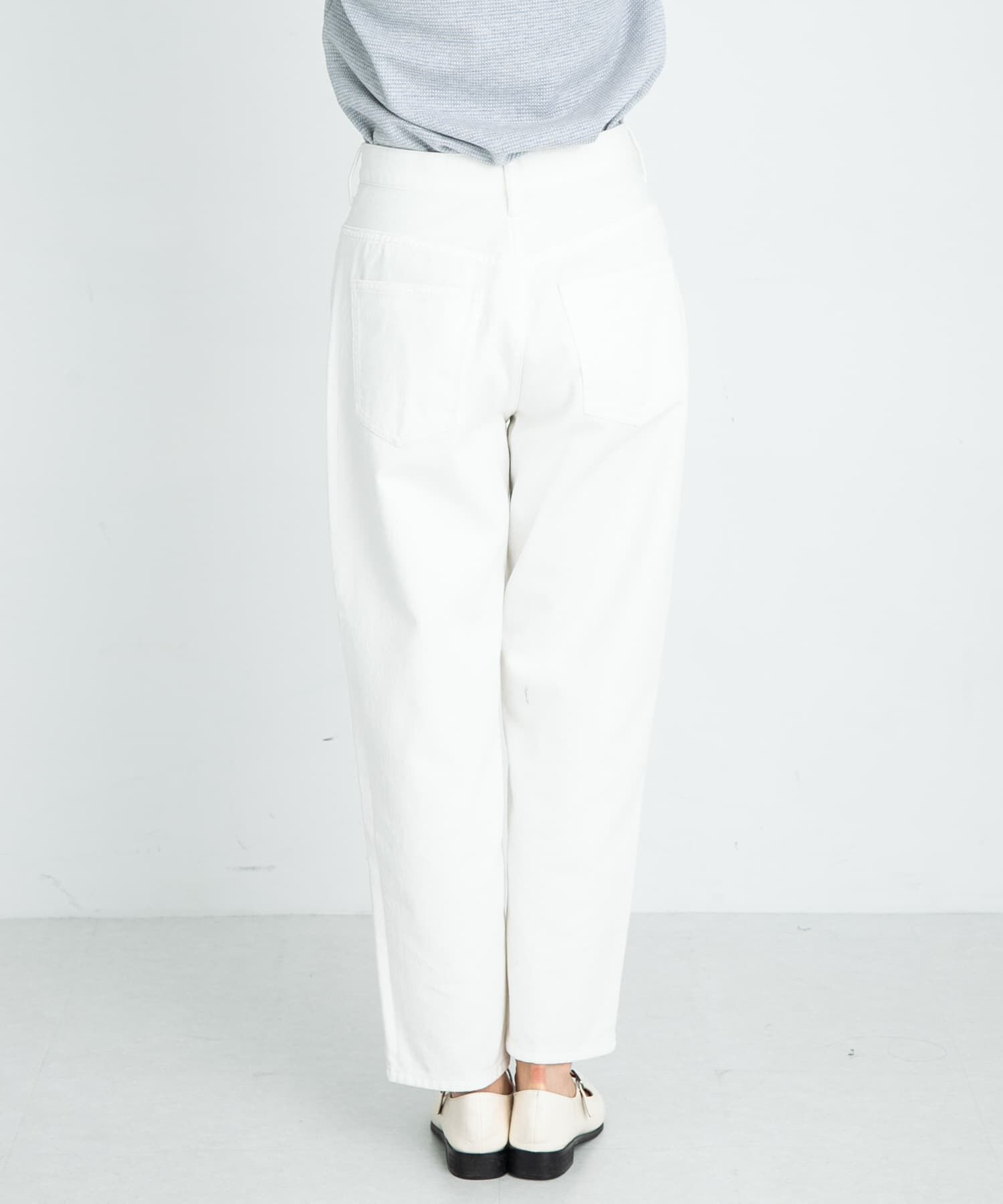 Sonny Label 「『34サイズ/低身長向けも展開』ワイドテーパードデニム」|デニム|