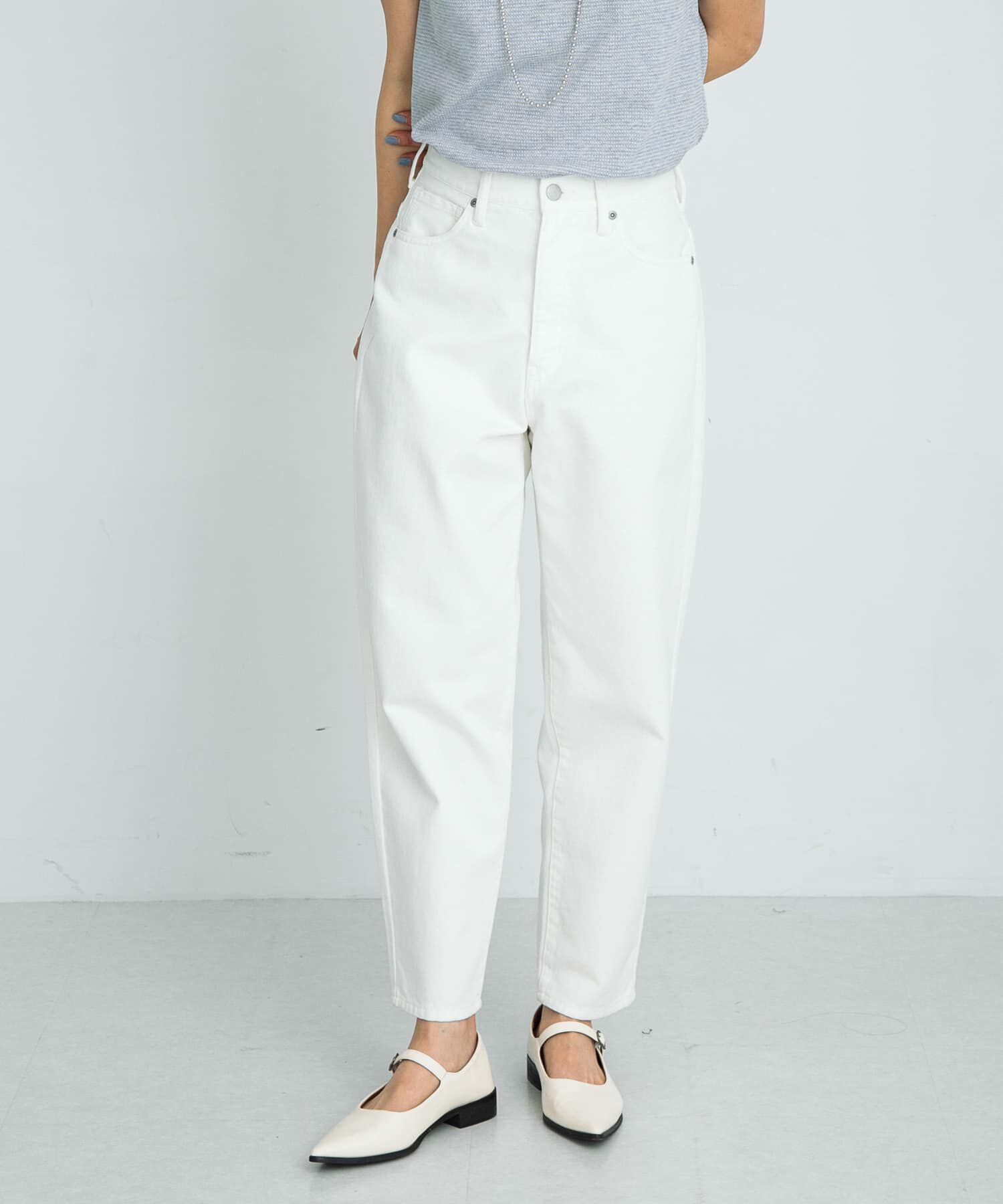 Sonny Label 「『34サイズ/低身長向けも展開』ワイドテーパードデニム」|デニム|