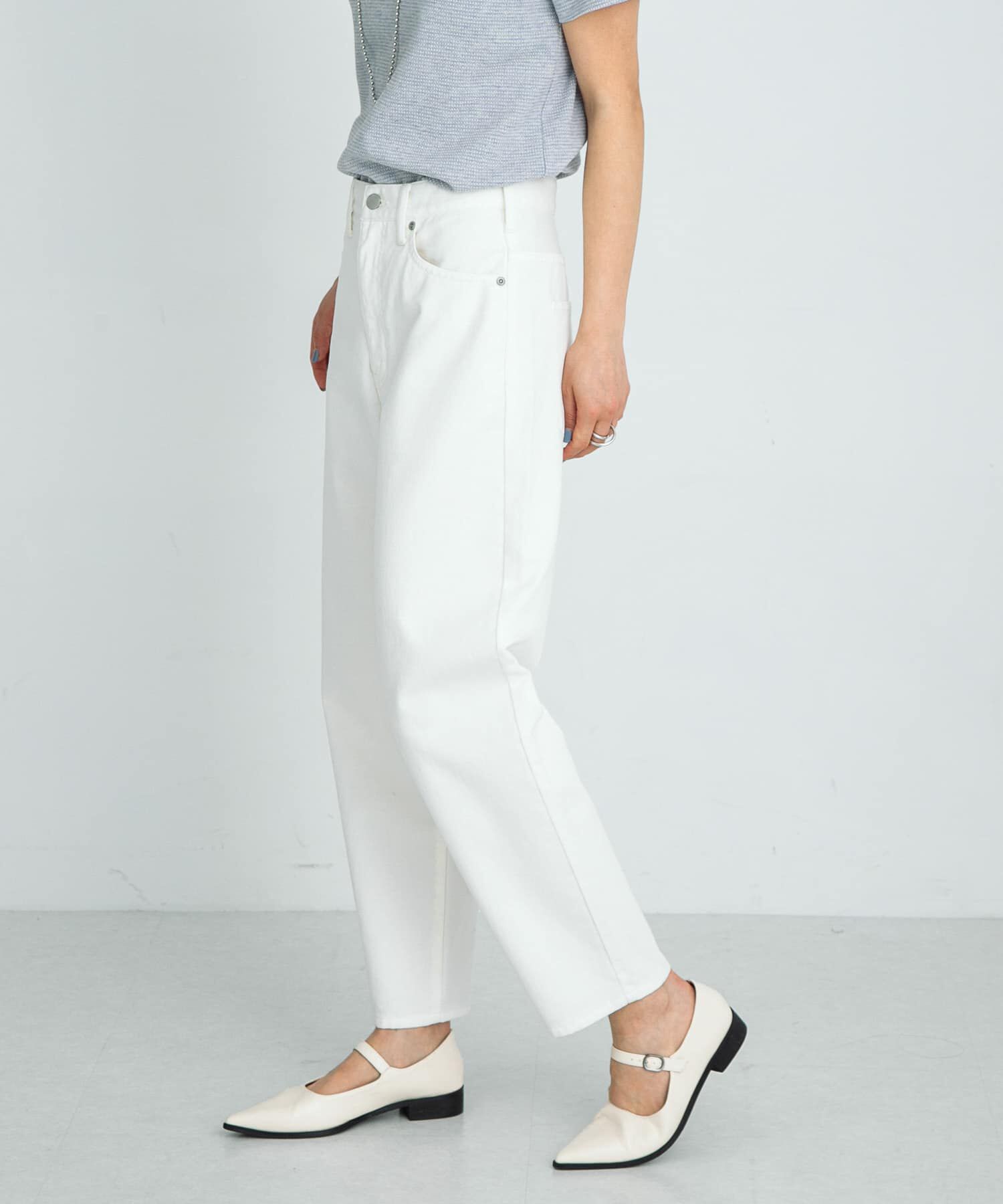 Sonny Label 「『34サイズ/低身長向けも展開』ワイドテーパードデニム」|デニム|