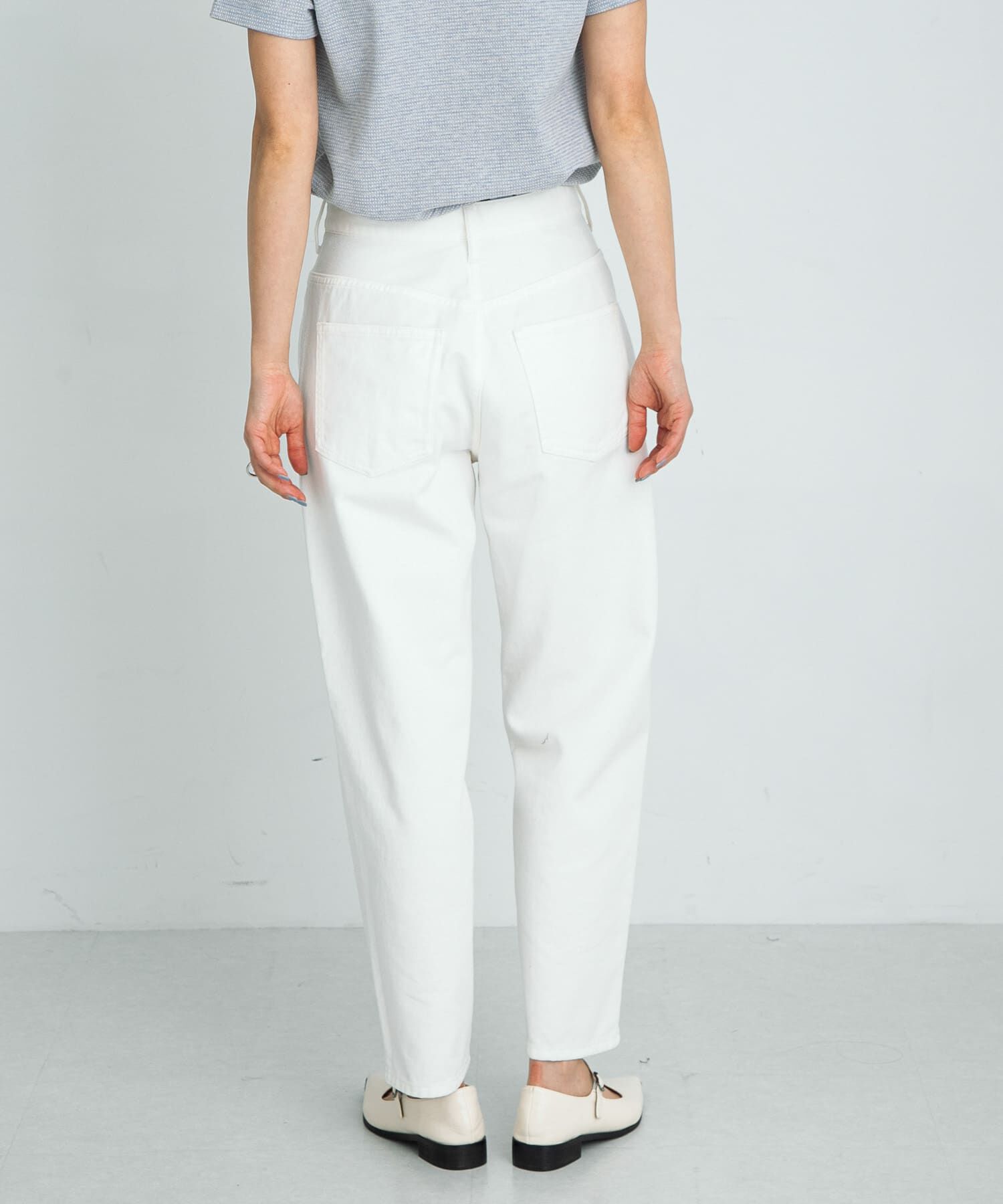 Sonny Label 「『34サイズ/低身長向けも展開』ワイドテーパードデニム」|デニム|