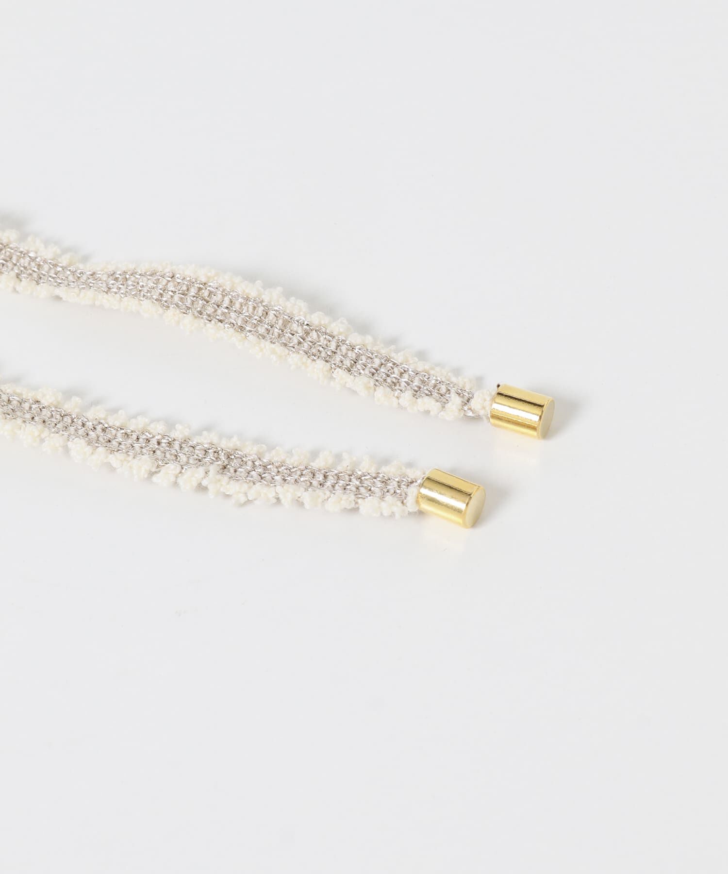 SMELLY「メタルトップツイードチョーカー」|ネックレス|