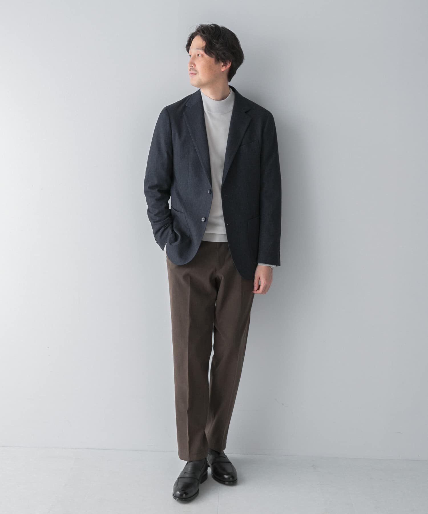 URBAN RESEARCH DOORS「LIFE STYLE TAILOR　ヘリンボンツイードジャケット」|その他|