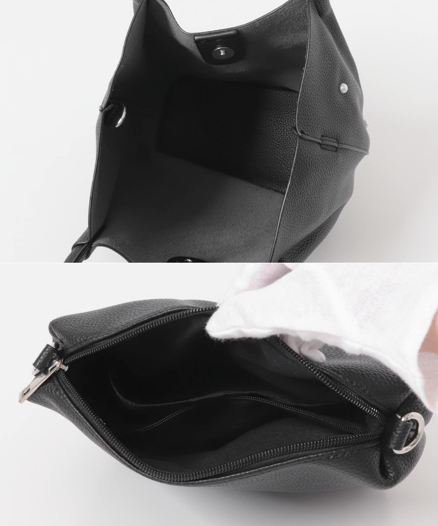 RODE SKO「インバッグ付パールバッグ」|ハンドバッグ|