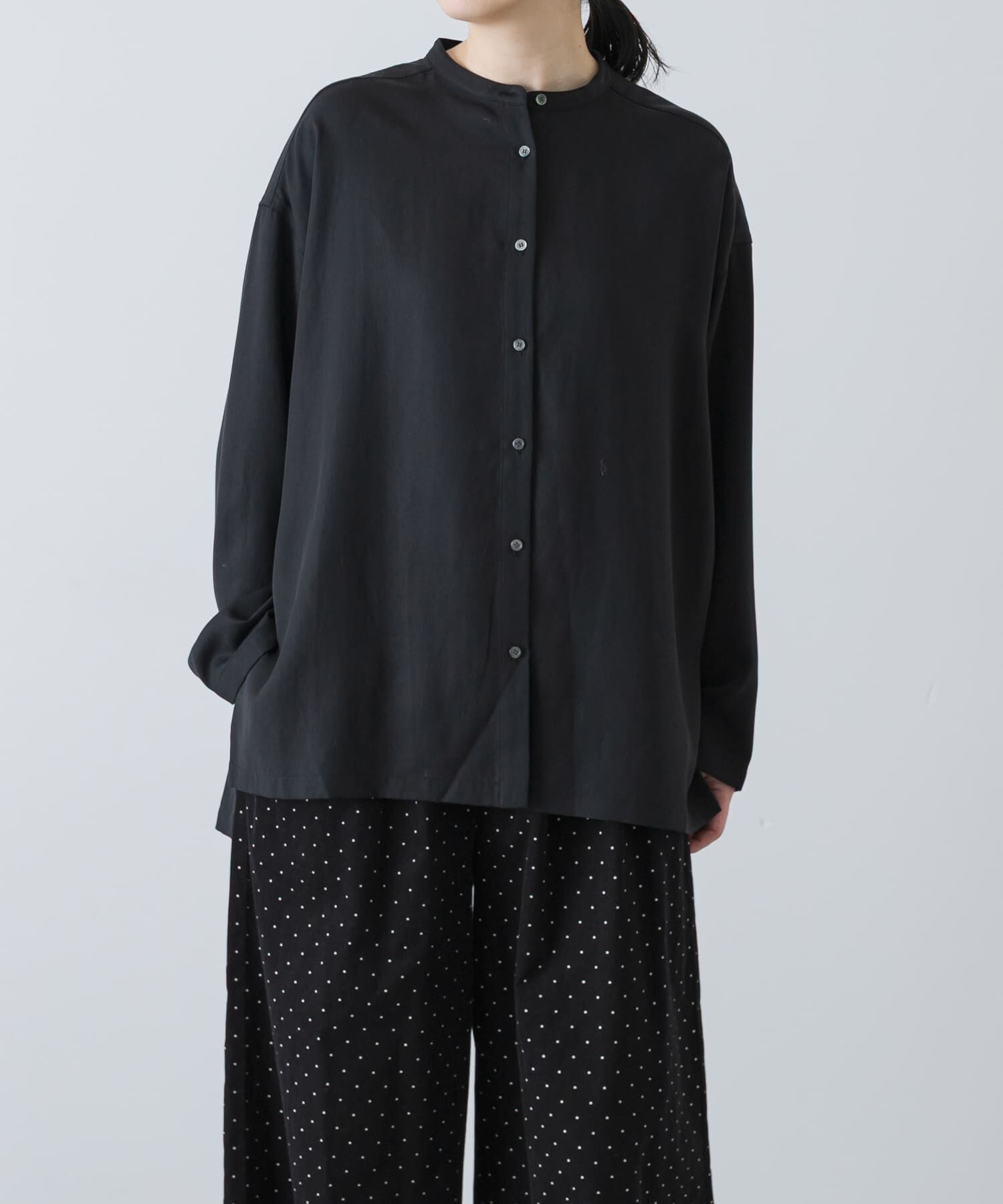 かぐれ「レーヨンワイドシャツ」|シャツ・ブラウス|