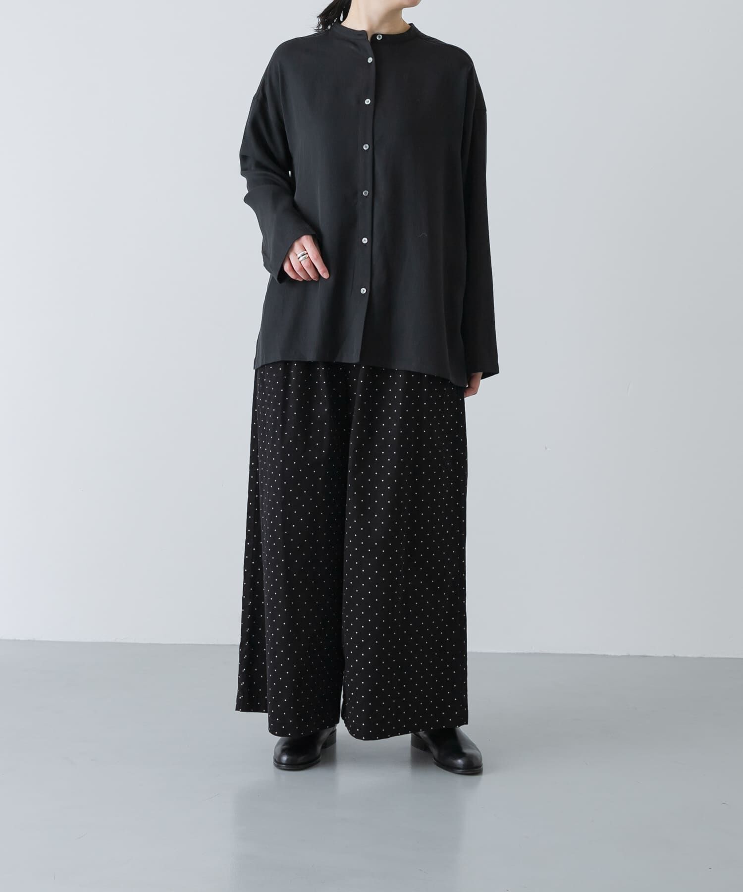 かぐれ「レーヨンワイドシャツ」|シャツ・ブラウス|