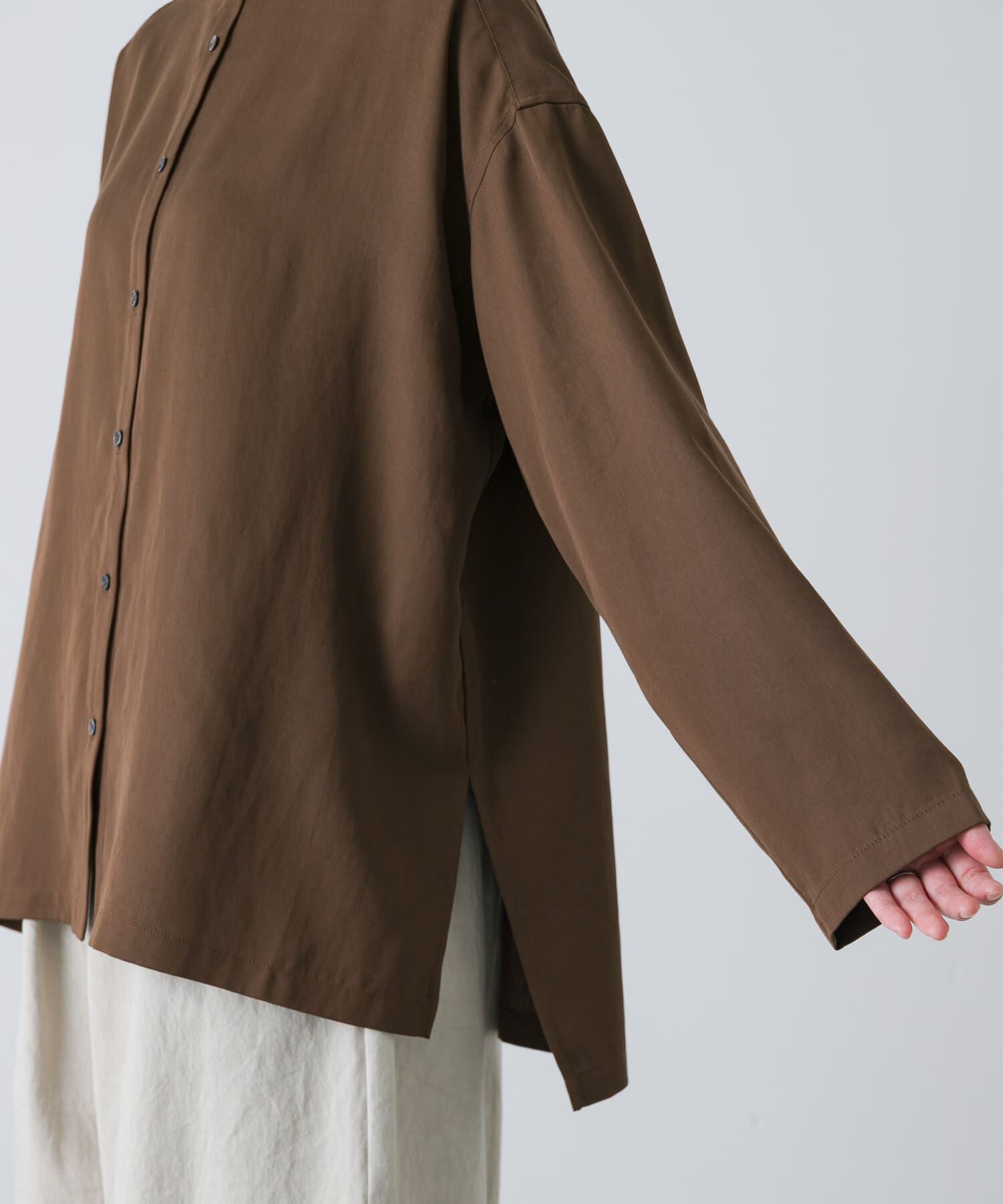 かぐれ「レーヨンワイドシャツ」|シャツ・ブラウス|