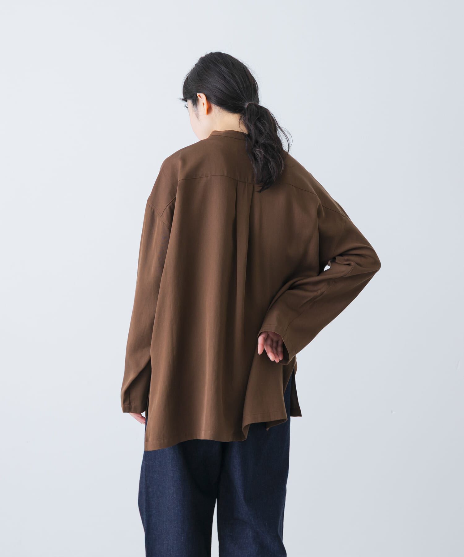 かぐれ「レーヨンワイドシャツ」|シャツ・ブラウス|