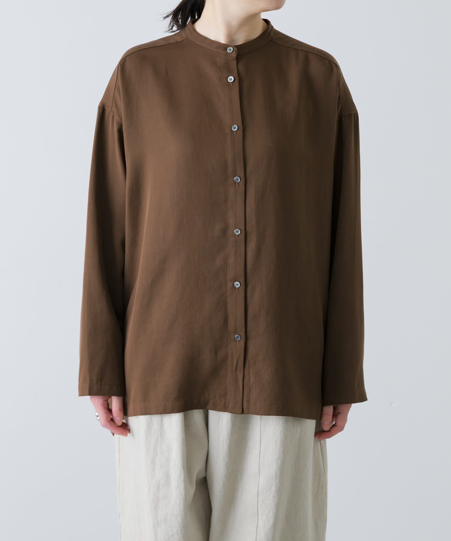 かぐれ「レーヨンワイドシャツ」|シャツ・ブラウス|