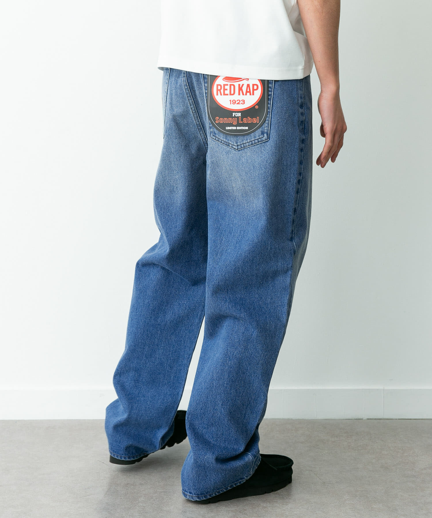 Sonny Label 「『別注』RED KAP&times;Sonny Label　ワイドデニムパンツ」|デニム|