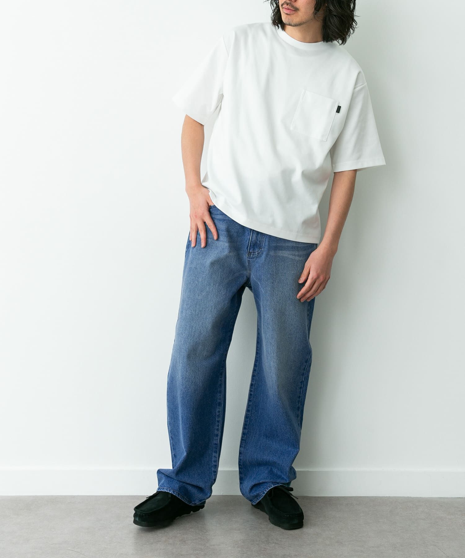 Sonny Label 「『別注』RED KAP&times;Sonny Label　ワイドデニムパンツ」|デニム|