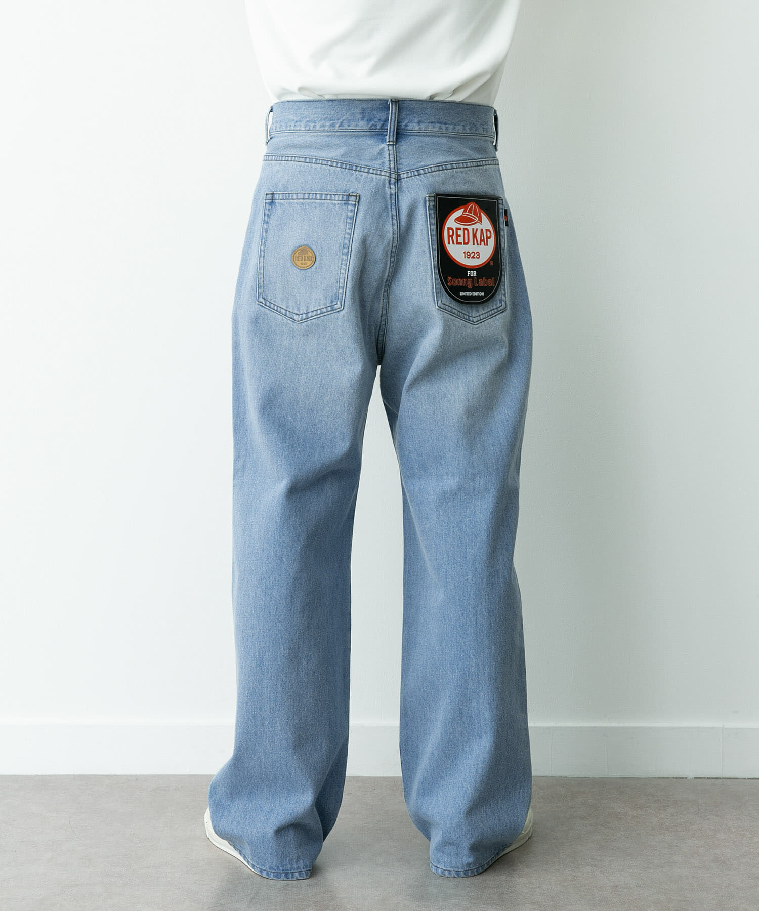 Sonny Label 「『別注』RED KAP&times;Sonny Label　ワイドデニムパンツ」|デニム|