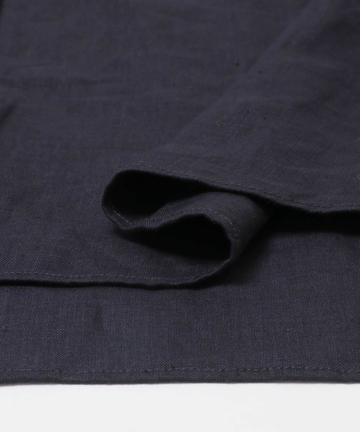 かぐれ「リネンダブルポケットワイドシャツ」|シャツ・ブラウス|