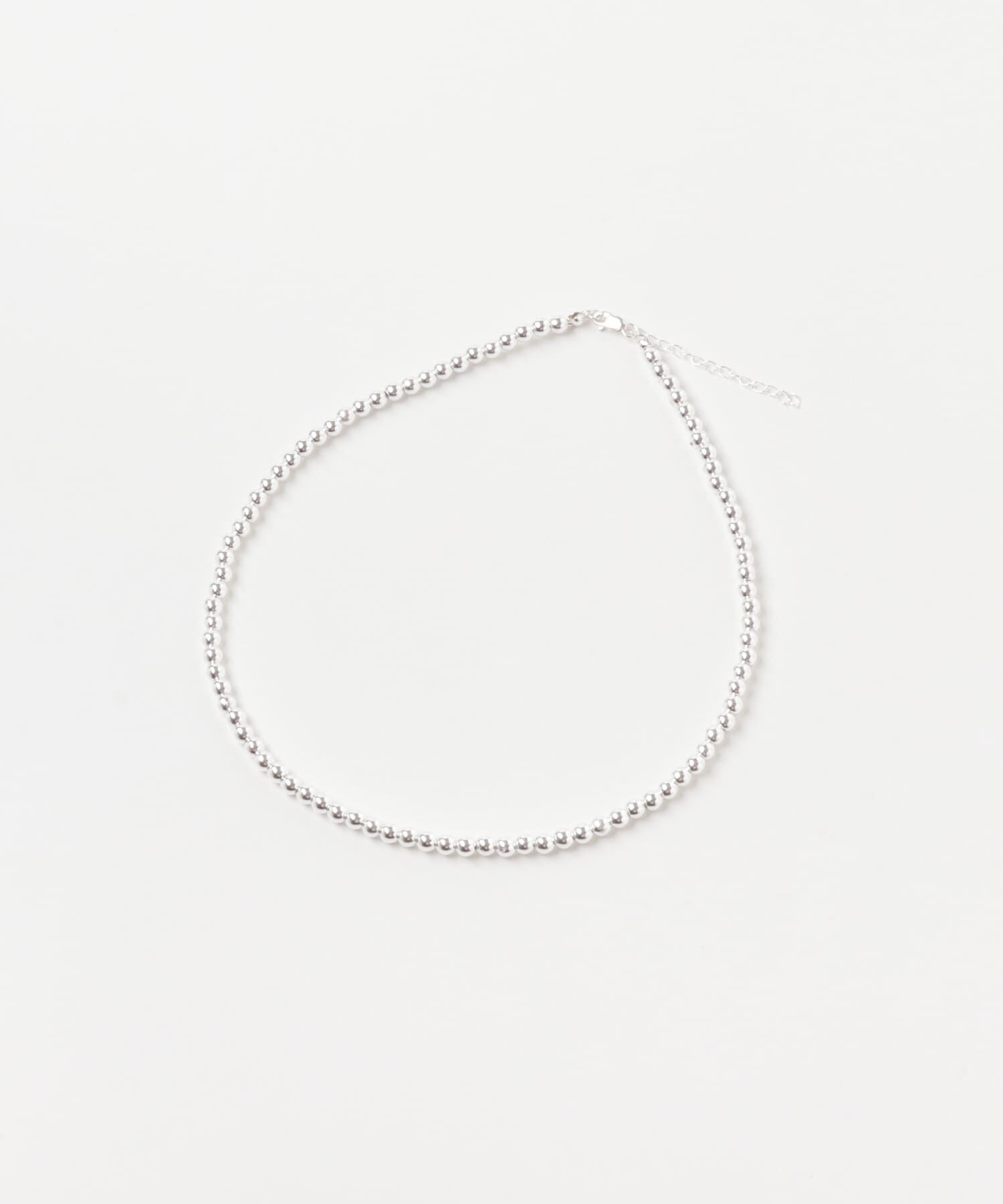 URBAN RESEARCH「decor『デコール』　HEMATITE 4MM BALL CHOKER」|ネックレス|